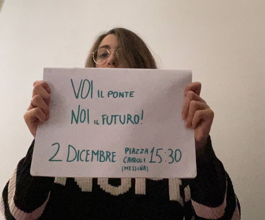 NO PONTE – Al corte del 2 dicembre anche l’ Unione degli Universitari e Rete Studenti