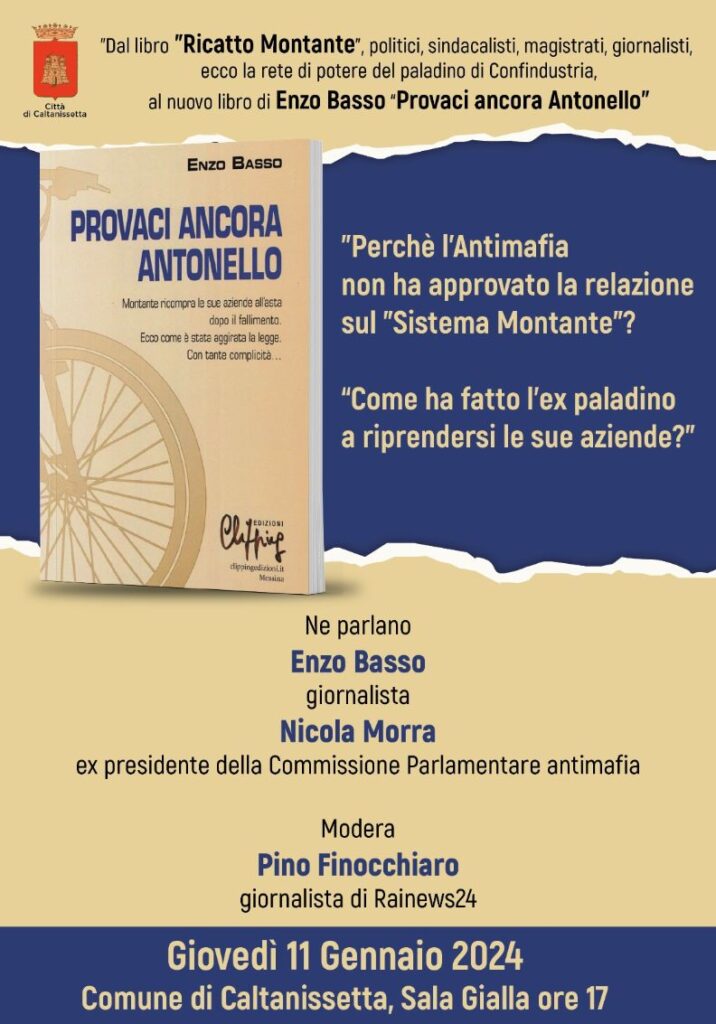 LIBRI – “Provaci ancora Antonello”