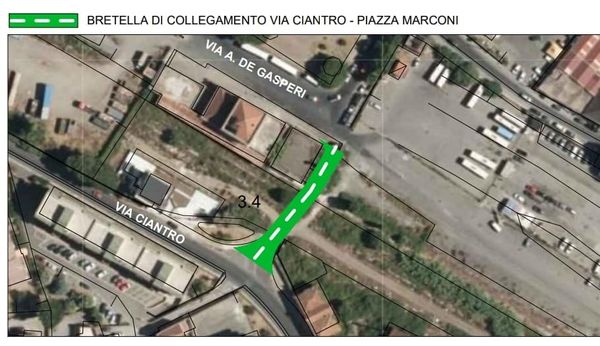 MILAZZO – Bretella di collegamento tra via Ciantro e piazza Marconi