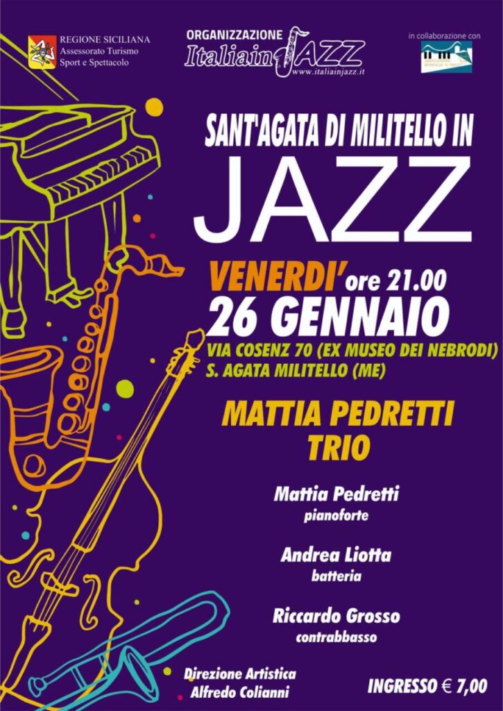 MUSICA – Ritorna il jazz a S. Agata Militello