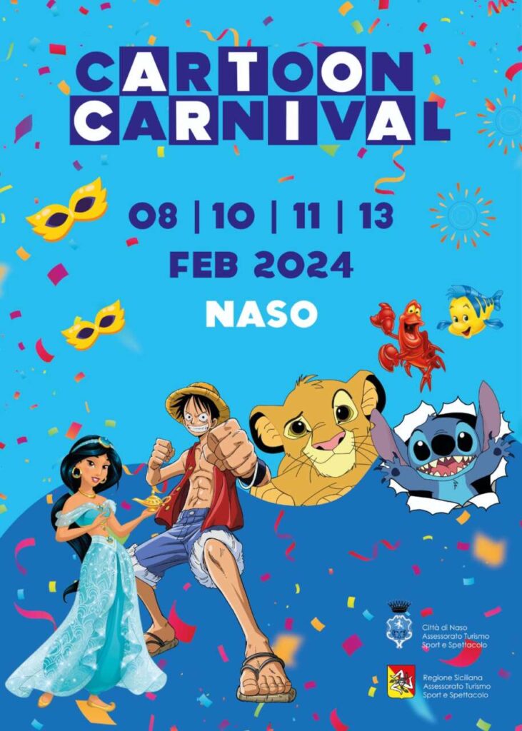 CARTOON NASO CARNIVAL – Divertimento e allegria assicurati