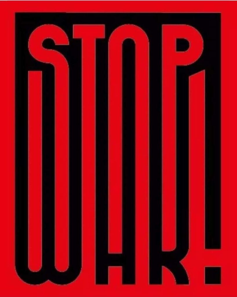SEGNI GRAFICI – Stop alla Guerra
