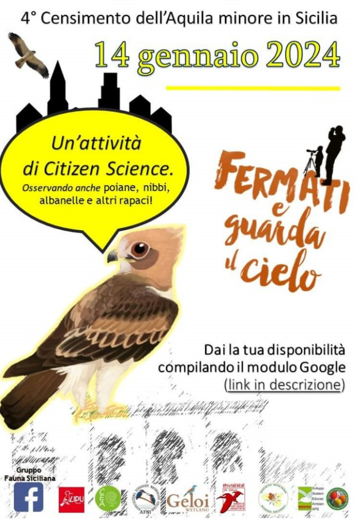 SCIENZE NATURALI – Via al 4° censimento dell’Aquila minore
