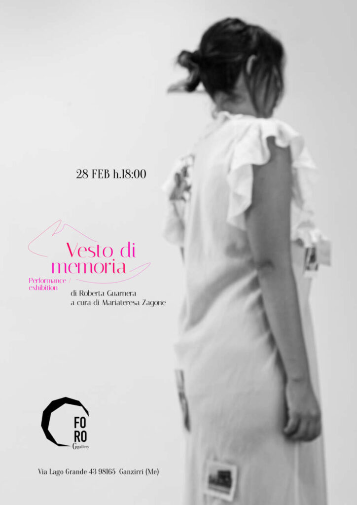 MOSTRA – “Vesto di Memoria” un progetto di Roberta Guarnera