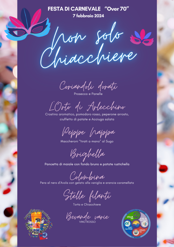OVER A TAVOLA – Oggi la grande festa culinaria che apre il carnevale brolese