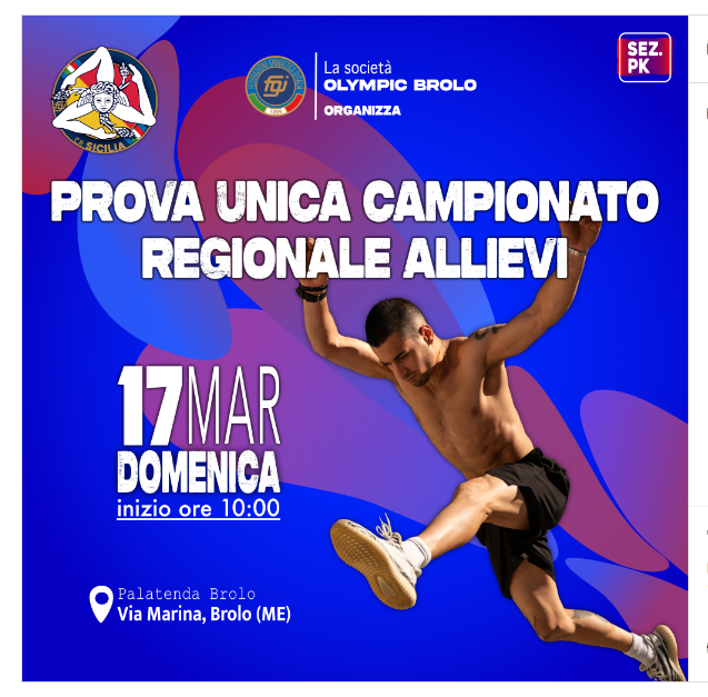 PARKOUR – A Brolo nel prossimo week end due importanti appuntamenti