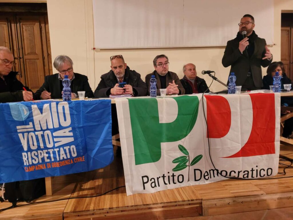 PD FICARRA – Contro la privatizzazione dell’acqua pubblica