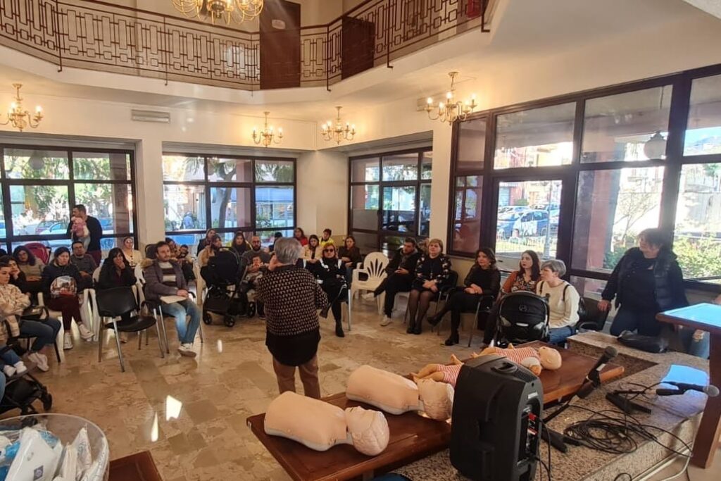 SINAGRA – Si è svolto l’incontro sulle buone pratiche delle salute riguardante il primo soccorso pediatrico