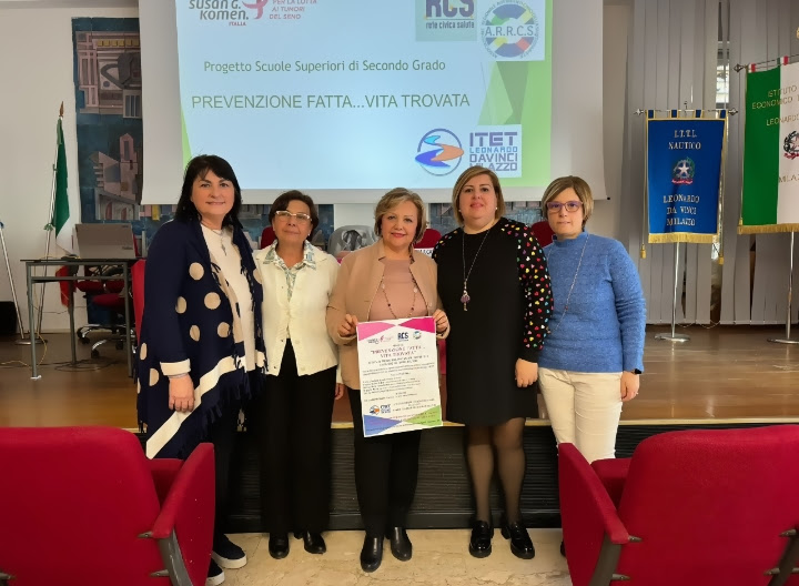 RETE CIVICA DELLA SALUTE – “Prevenzione fatta… Vita trovata” progetto di prevenzione, trattamento, supporto ed educazione sul tumore del seno