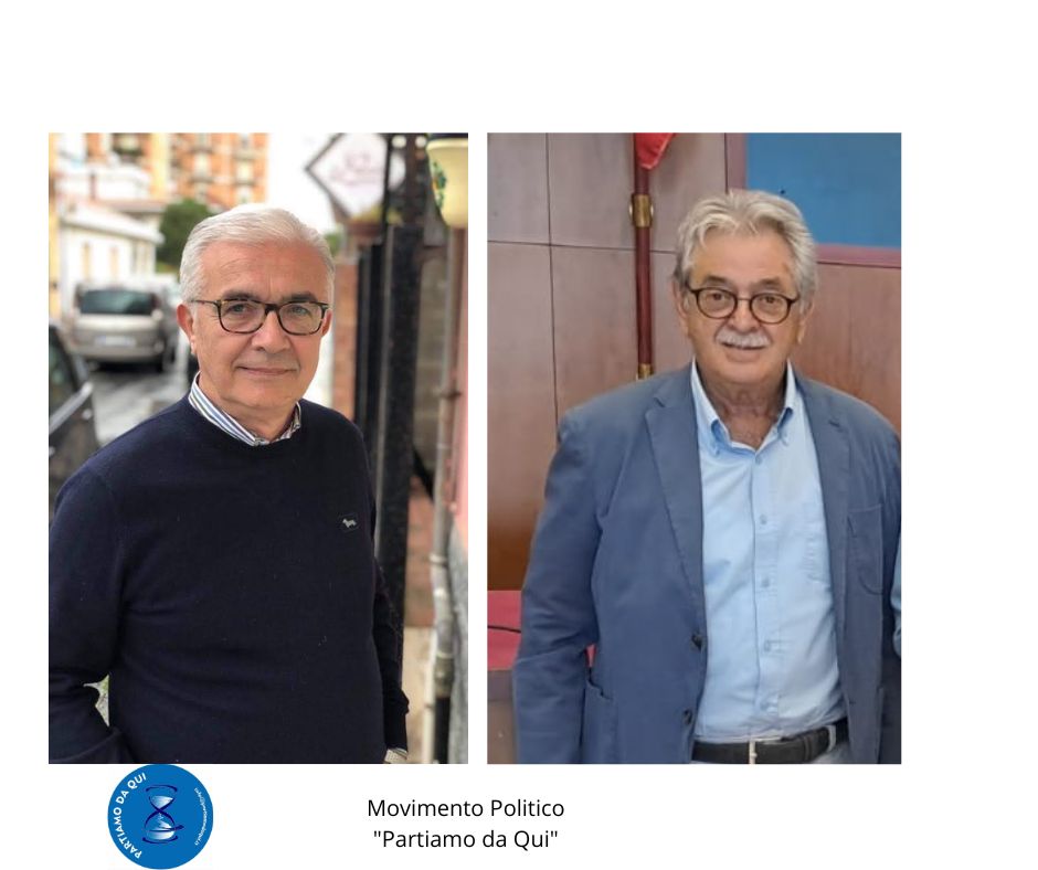 PARTIAMO DA QUI – Enrico Etna e Gaetano Mammana Consiglieri del Movimento politico