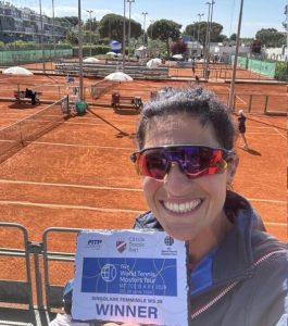 TENNIS – Rosamaria Gasparo trionfa agli Internazionali di Bari