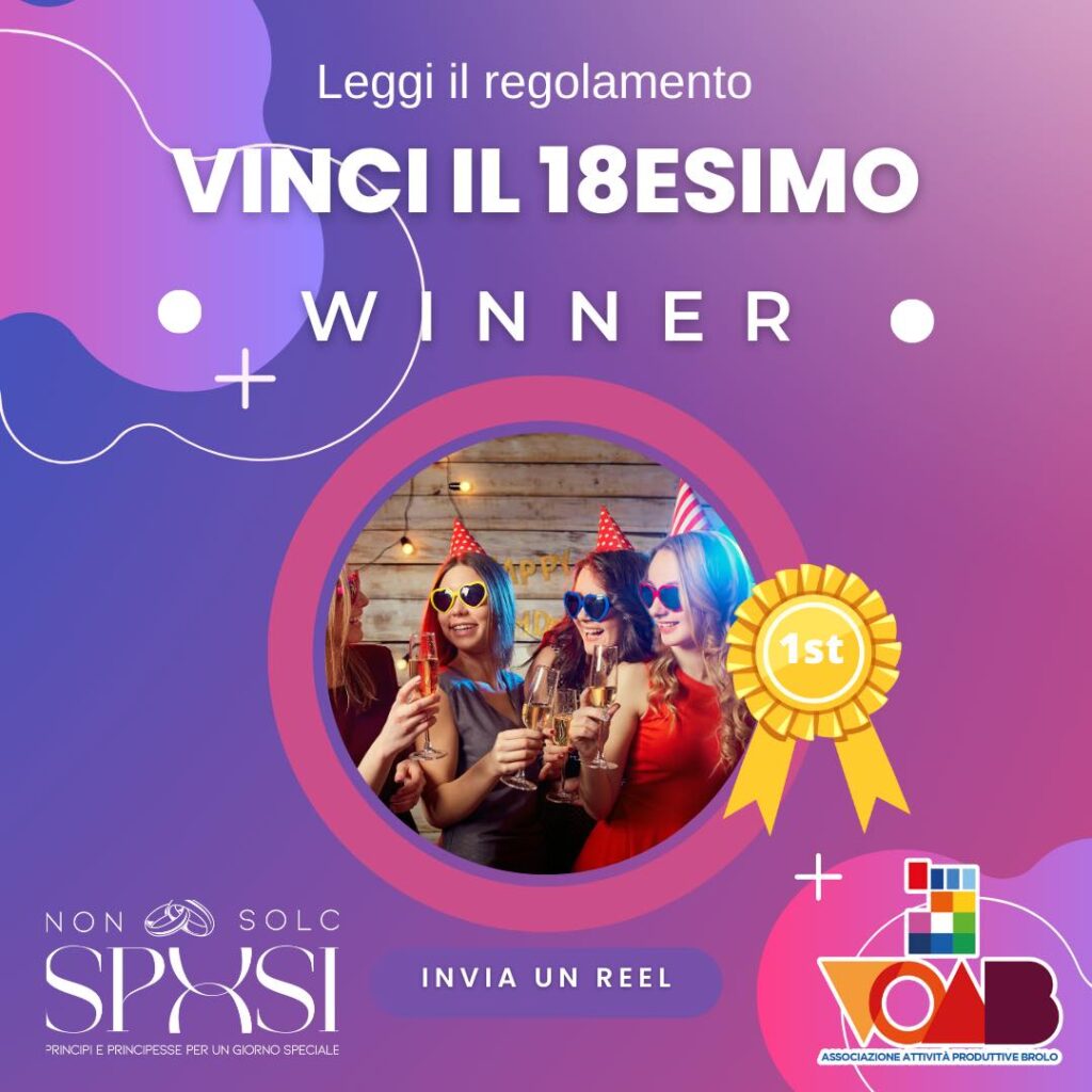 NON SOLO SPOSI – A Brolo vinci il “Bonus 18esimo”