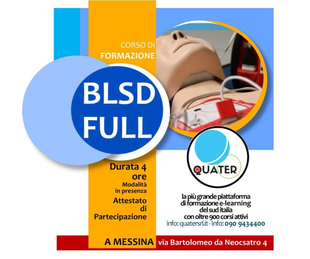 FORMAZIONE – Un Corso BLSD FULL a Messina