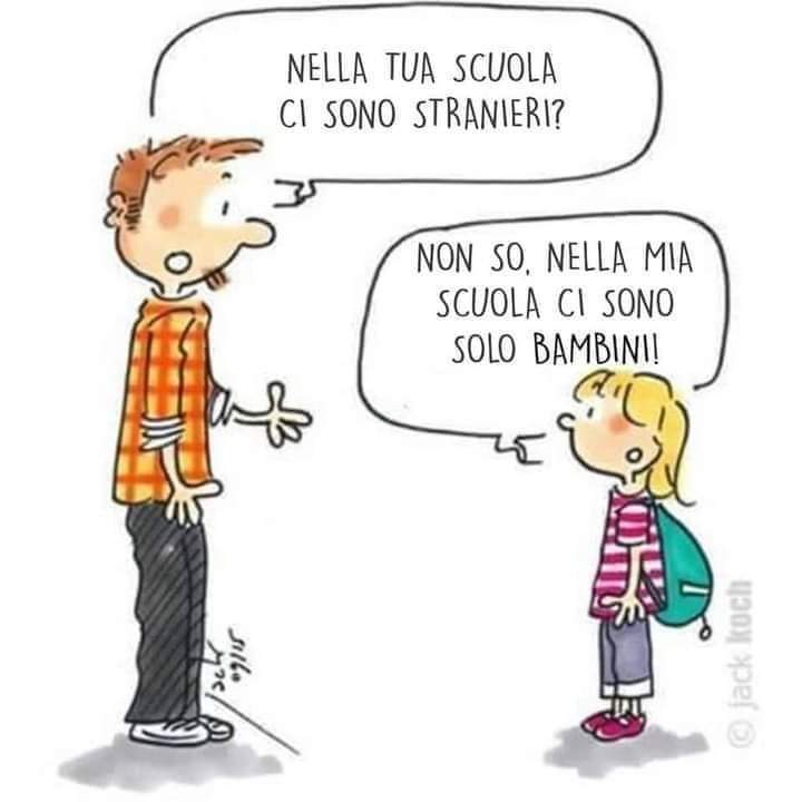 QUASI UN  REDAZIONALE – … nella mia scuola ci sono solo bambini