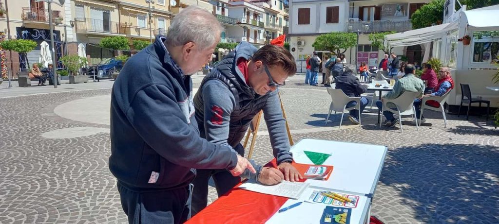 REFERENDUM – Lavoro & CGIL: anche a Capo d’Orlando iniziata la raccolta firme per i 4 referendum