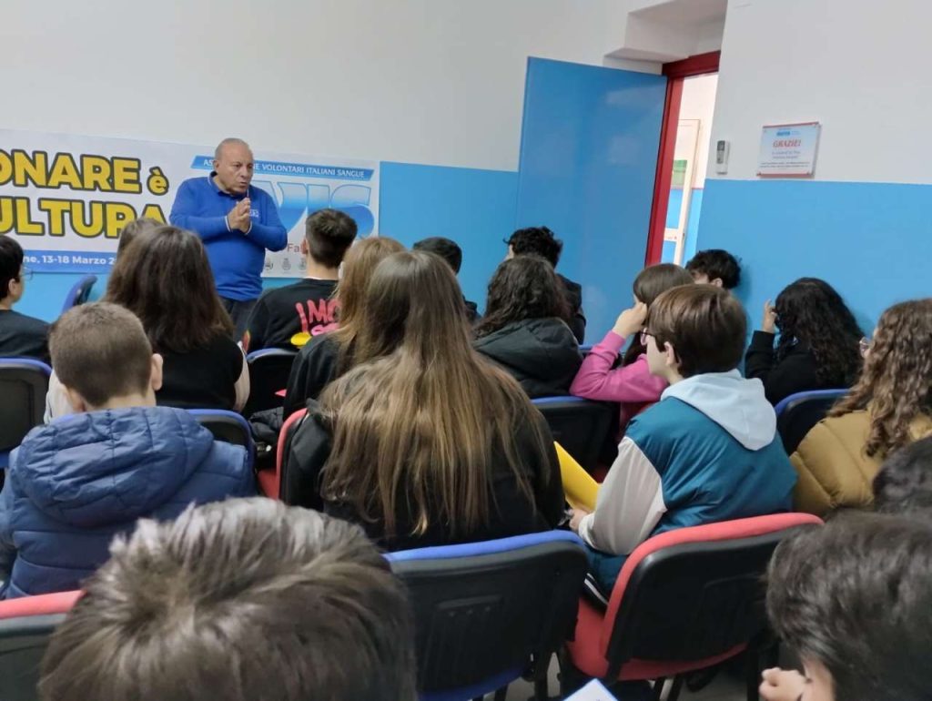 FALCONE – Guarda avanti, fai la differenza. L’AVIS a scuola per promuovere la cultura della donazione