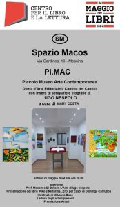 MOSTRE – Sabato 25 a Spazio Macos “Cantico dei Cantici”