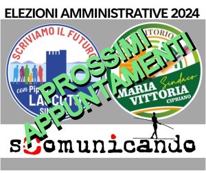 AMMINISTRATIVE BROLO – Oggi il comizio di Laccoto