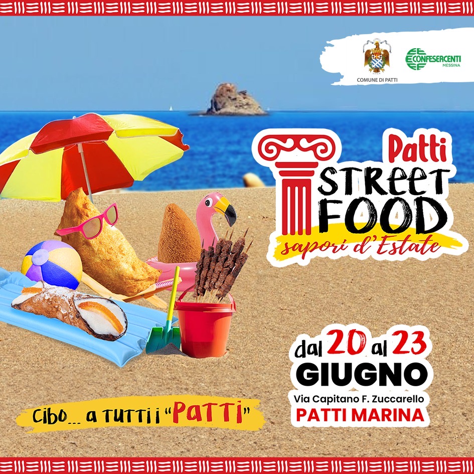 PATTI STREET FOOD SAPORI D’ESTATE – Venerdì la presentazione nella Sala consiliare del Comune