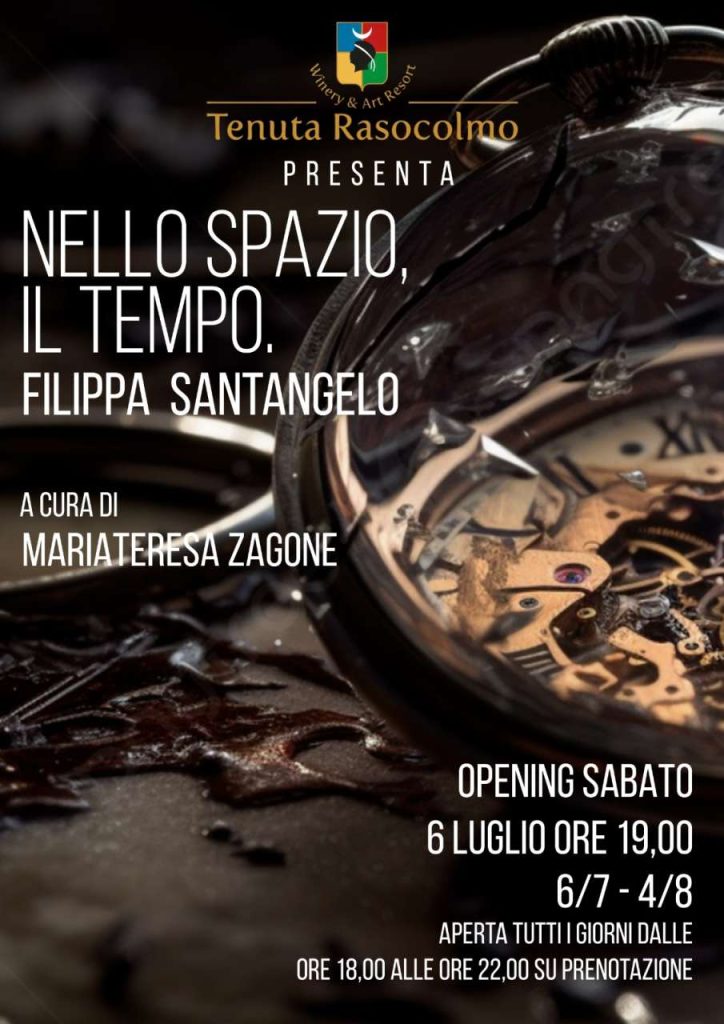 MOSTRE – Alla Tenuta Rasocolmo “Nello spazio, il tempo”, di Filippa Santangelo