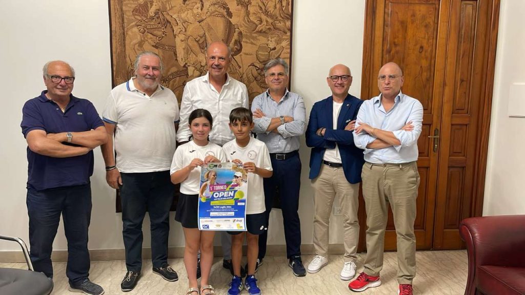TENNIS – Presentato a palazzo dell’Aquila il 1° torneo Open Città di Milazzo