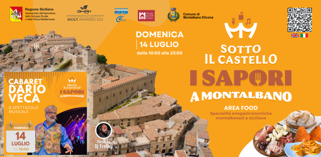 MONTALBANO ELICONA – “Sotto il castello – i sapori a Montalbano”
