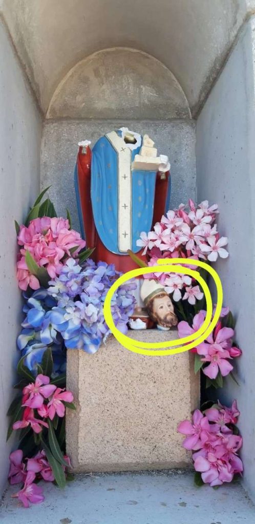 PIRAINO – La Statua di San Cataldo ritornerà più bella di prima