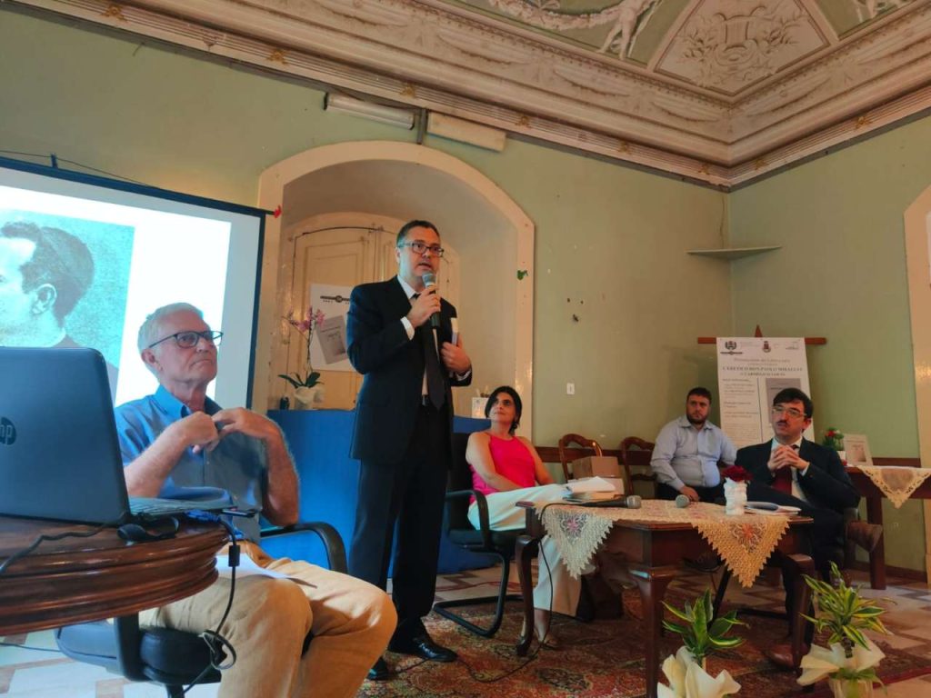 UCRIA – Presentato volume sul “Savonarola ucriese” Mons. Paolo Miraglia Gullotti