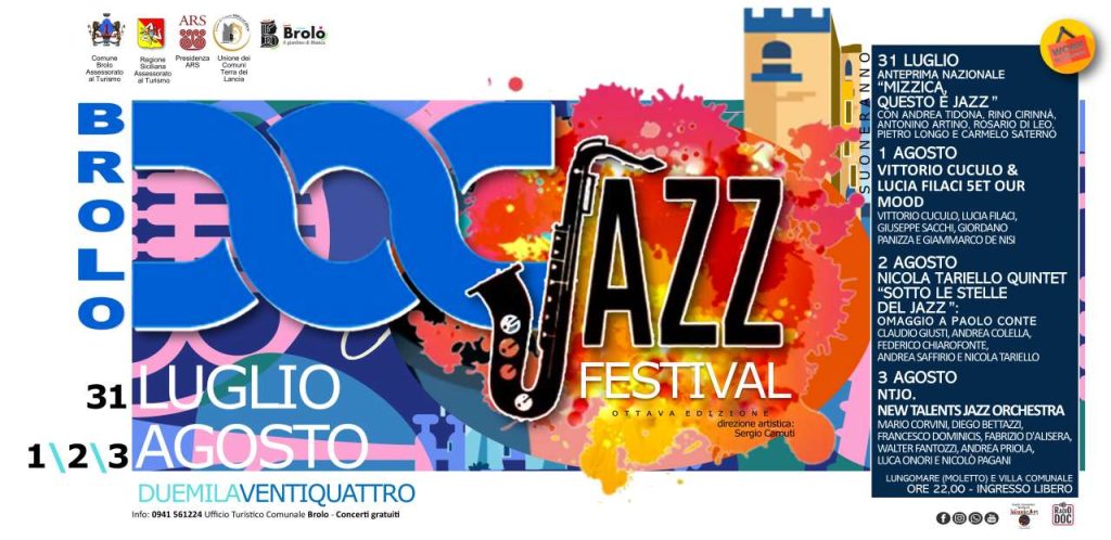 DOC FESTIVAL A BROLO – Chi ci sarà.. quattro serate sotto le stelle del Jazz