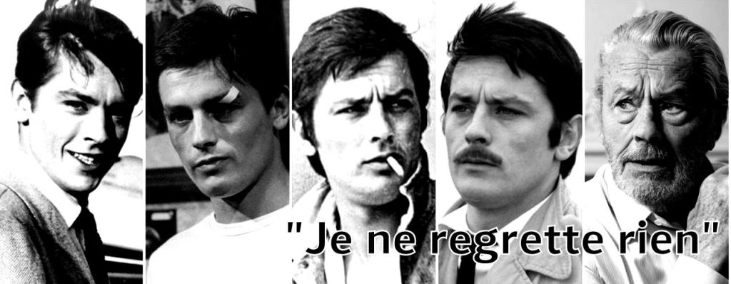ALAIN DELON – Ha incarnato a pieno una canzone per molti ma non per tutti “Je ne regrette rien”