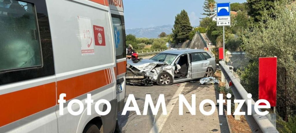 GRAVE INCIDENTE SULLA SS113 – Si scontrano un auto ed un camion