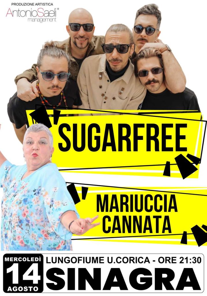 APPUNTI D’ESTATE – A Sinagra oggi i Sugarfree