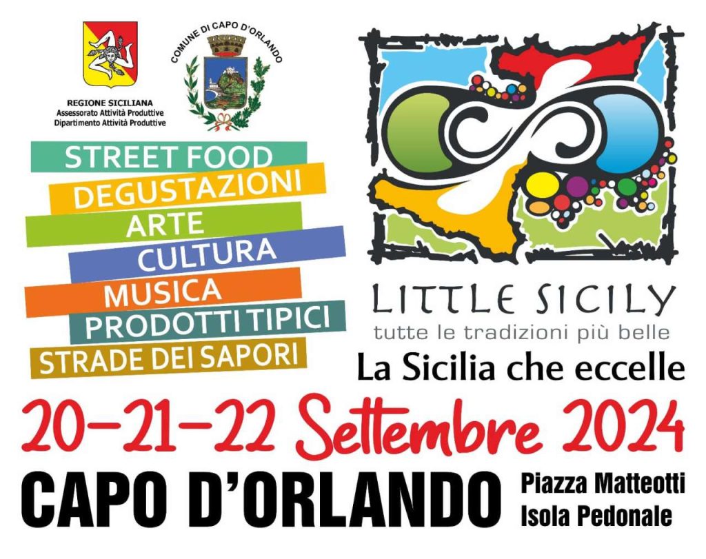 COMUNICAZIONI – Little Sicily, a Capo d’Orlando, per il previsto maltempo, rinviato di una settimana