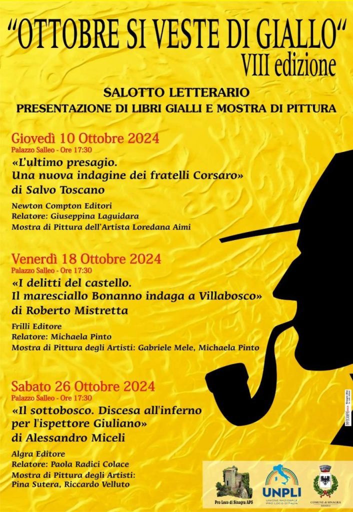 SINAGRA – Ottobre si veste di giallo