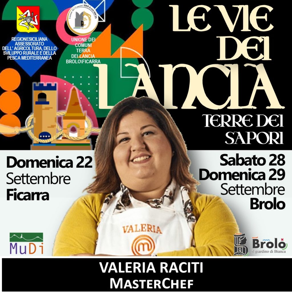 VALERIA RACITI – La vincitrice di MasterChef 2019 testimonial de “Le Vie dei Lancia – Terre dei Sapori”