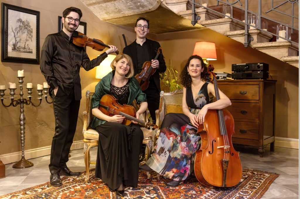 FILARMONICA LAUDAMO – Lunedi 16 a Villa Pulejo concerto del Quartetto alla Maniera Italiana