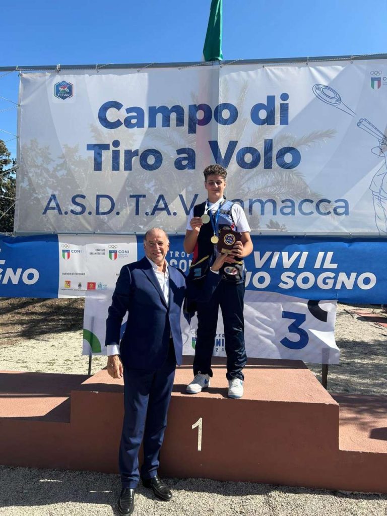 TROFEO CONI – L’ucriese Federico Salpietro trionfa nel tiro al volo