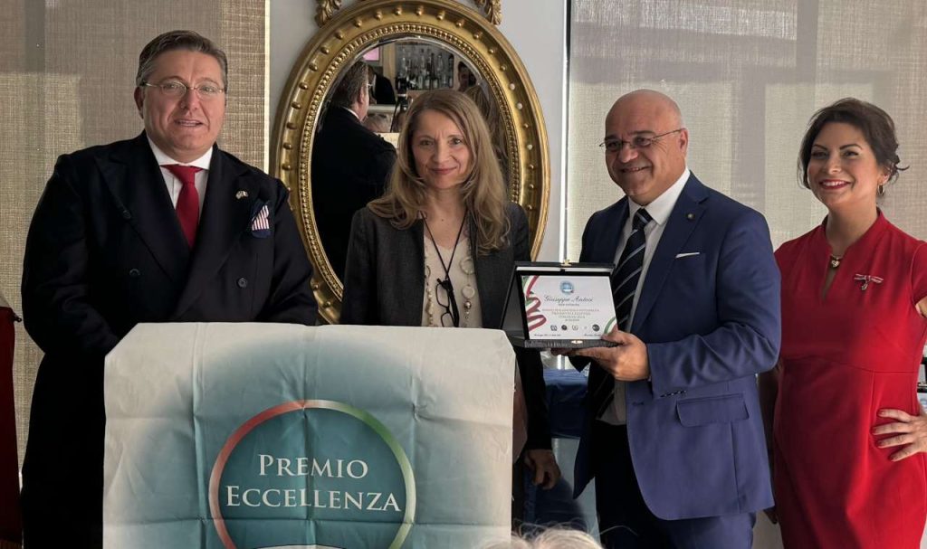 ECCELLENZE ITALIANE 2024 – Giuseppe Antoci premiato a Washington