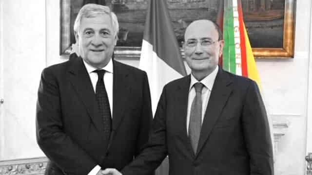 POLITICA – Tajani: Schifani lavora bene, ha diritto al 2° mandato