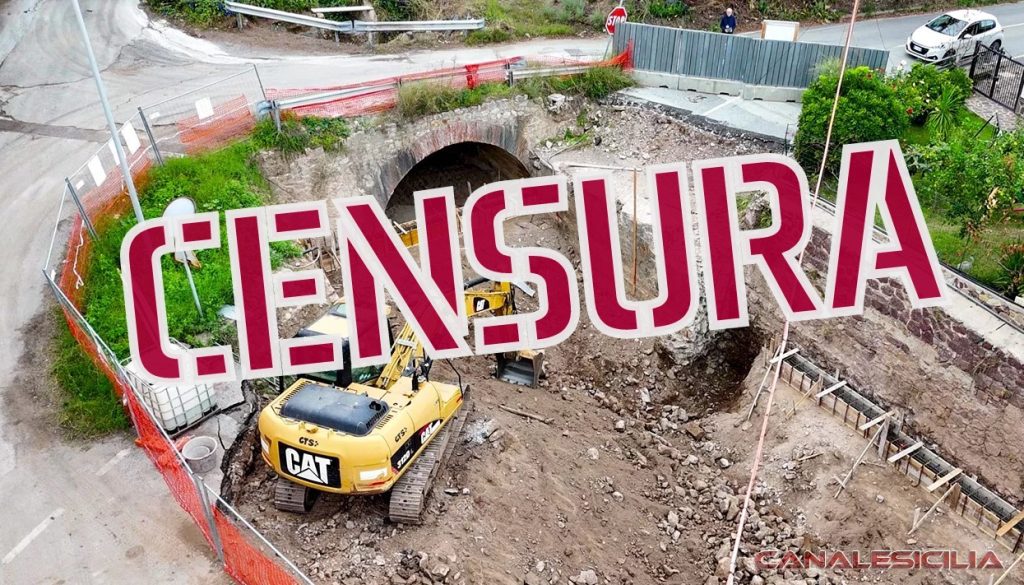 IL CASO DEL PONTE SAN GIORGIO – “Le Riprese Non Sanno da Fare”, la denuncia di CanaleSicilia