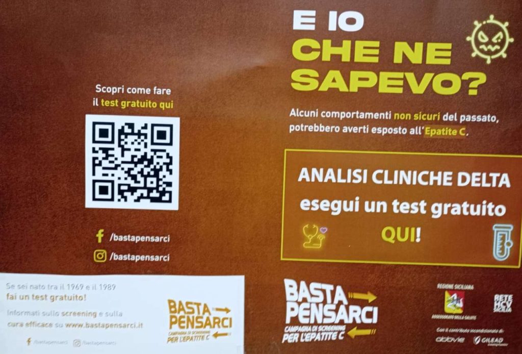 EPATITE C – Ed io che ne sapevo?
