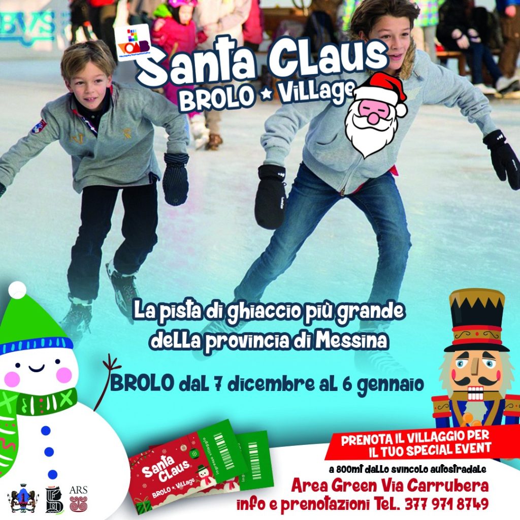 SANTA CLAUS VILLAGE – A Brolo, il Magico Regno di Babbo Natale