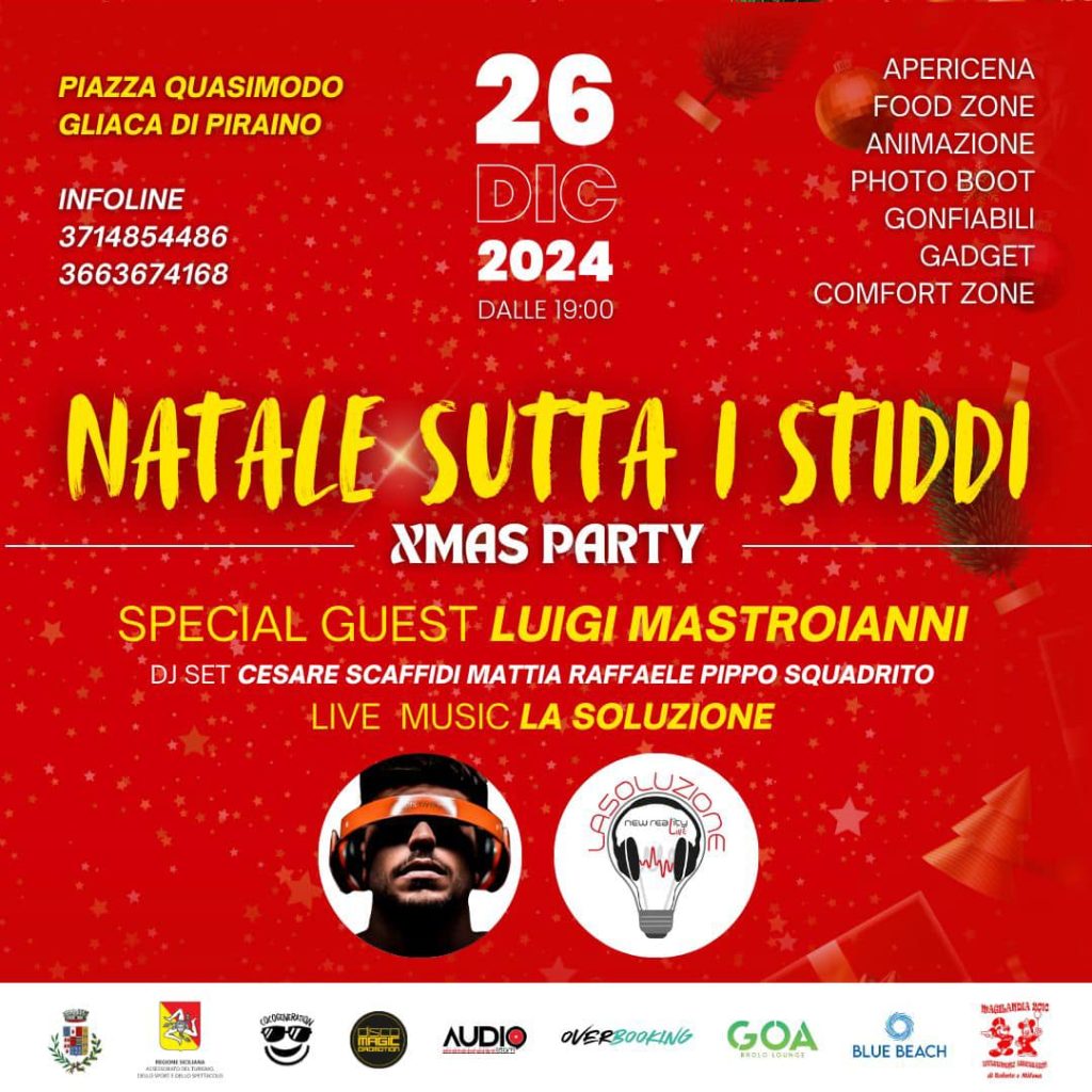 PIRAINO – Si lavora per l’organizzazione di “Natale sutta i stiddi”
