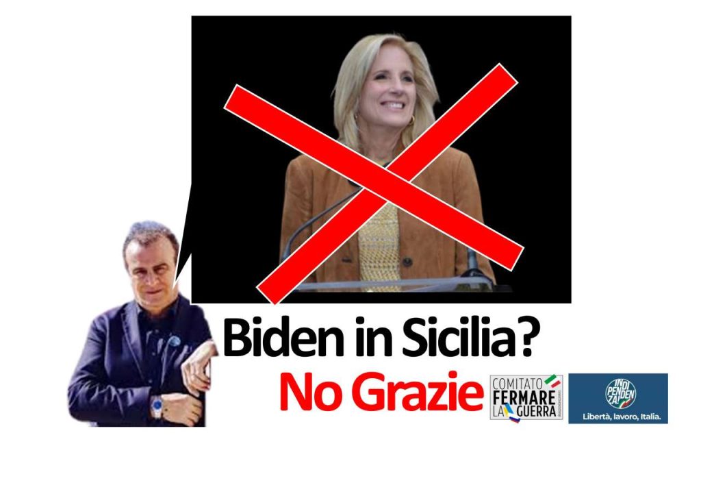 CONTROCORRENTE – I Biden in Sicilia non sono i benvenuti