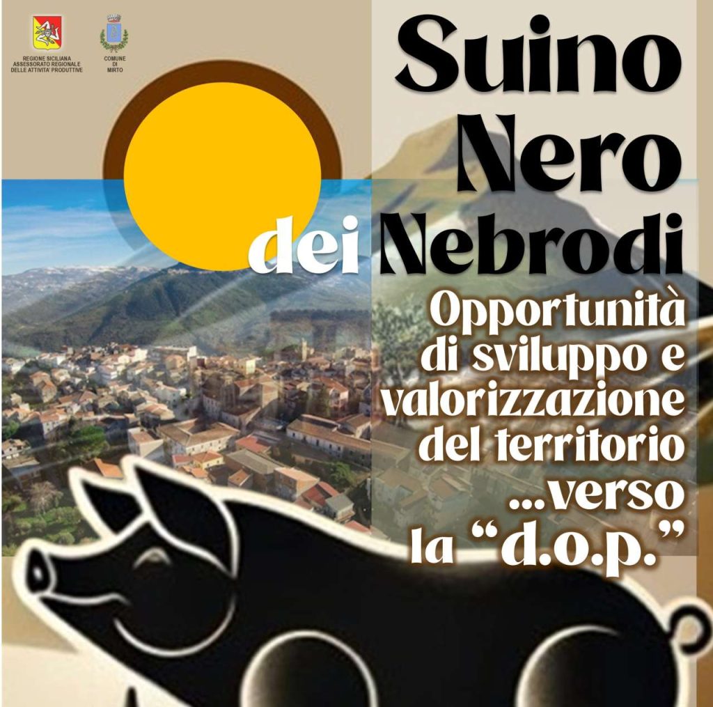 TERRITORIO & SVILUPPO – Mirto ospita il convegno sul Suino Nero dei Nebrodi
