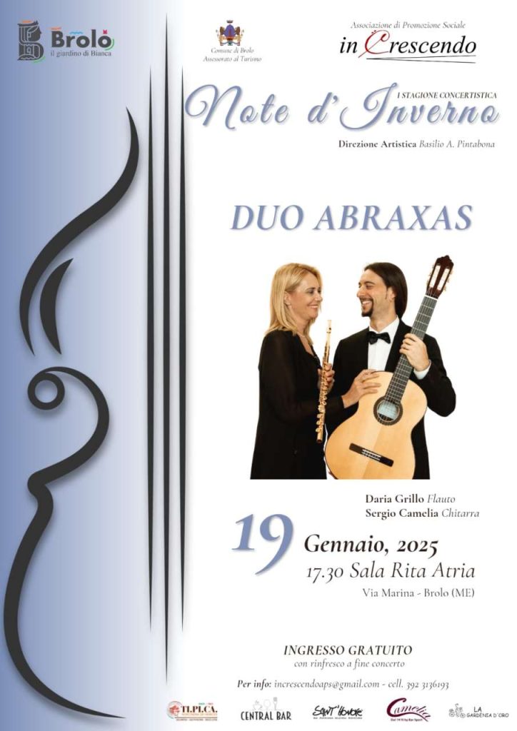 BROLO – Oggi l’apertura della Stagione Concertistica “Note d’Inverno”