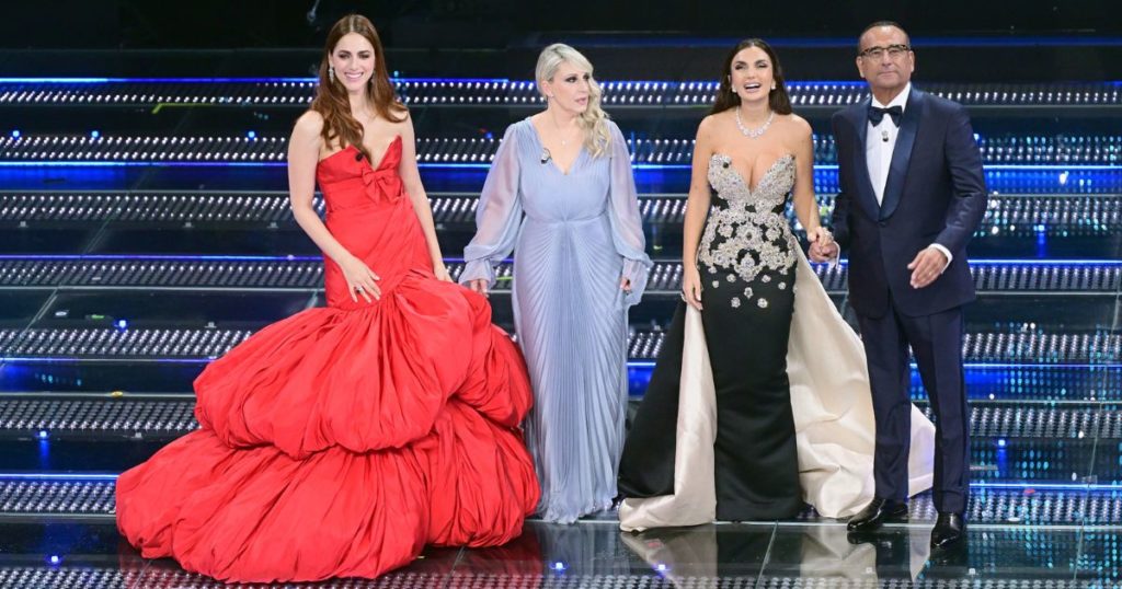 SANREMO 2025 – Ascolti, sono 10,7 milioni e il 59.8% quelli della terza serata