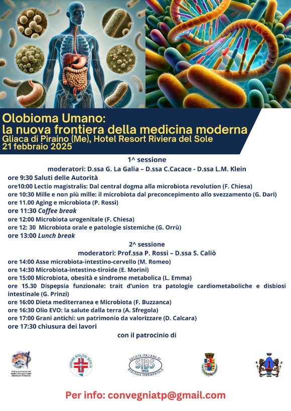 MEDICINA & RICERCA – Due eventi scientifici di grande rilievo ospitati a Brolo e Gliaca di Piraino il prossimo fine settimana