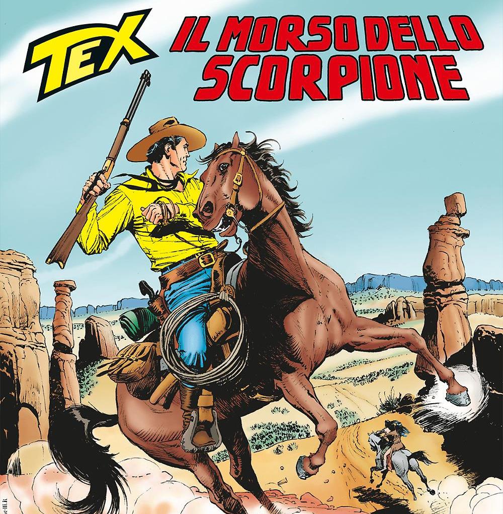 TEX – “Il morso dello scorpione”: l’amore “ai tempi del Far West”