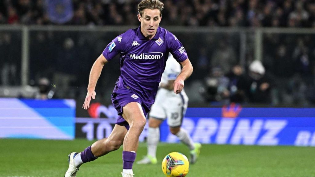 SANREMO 2025 – Il centrocampista della Fiorentina Edoardo Bove ospite per la serata finale